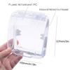 Big Waterproof Cover For Wireless Doorbell Smart Door Bell Ring Button Transparent Heavy Rain Protective Cover Waterproof Home