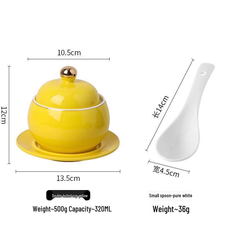 ZISIZ Commercial Hotel Bird s Nest Dessert Soup Bowl Set