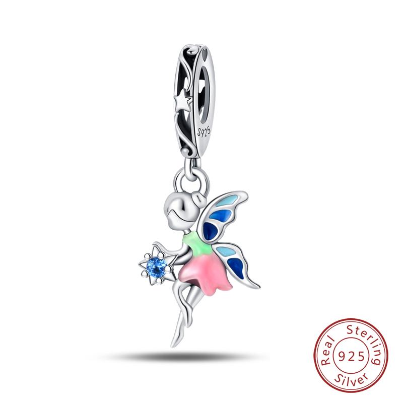 100% Copper Butterfly Fairy Dream Ocean Shell Pearl Mermaid Sea Turtle Sunflower Charms Beads Fit Qikaola Bracelets