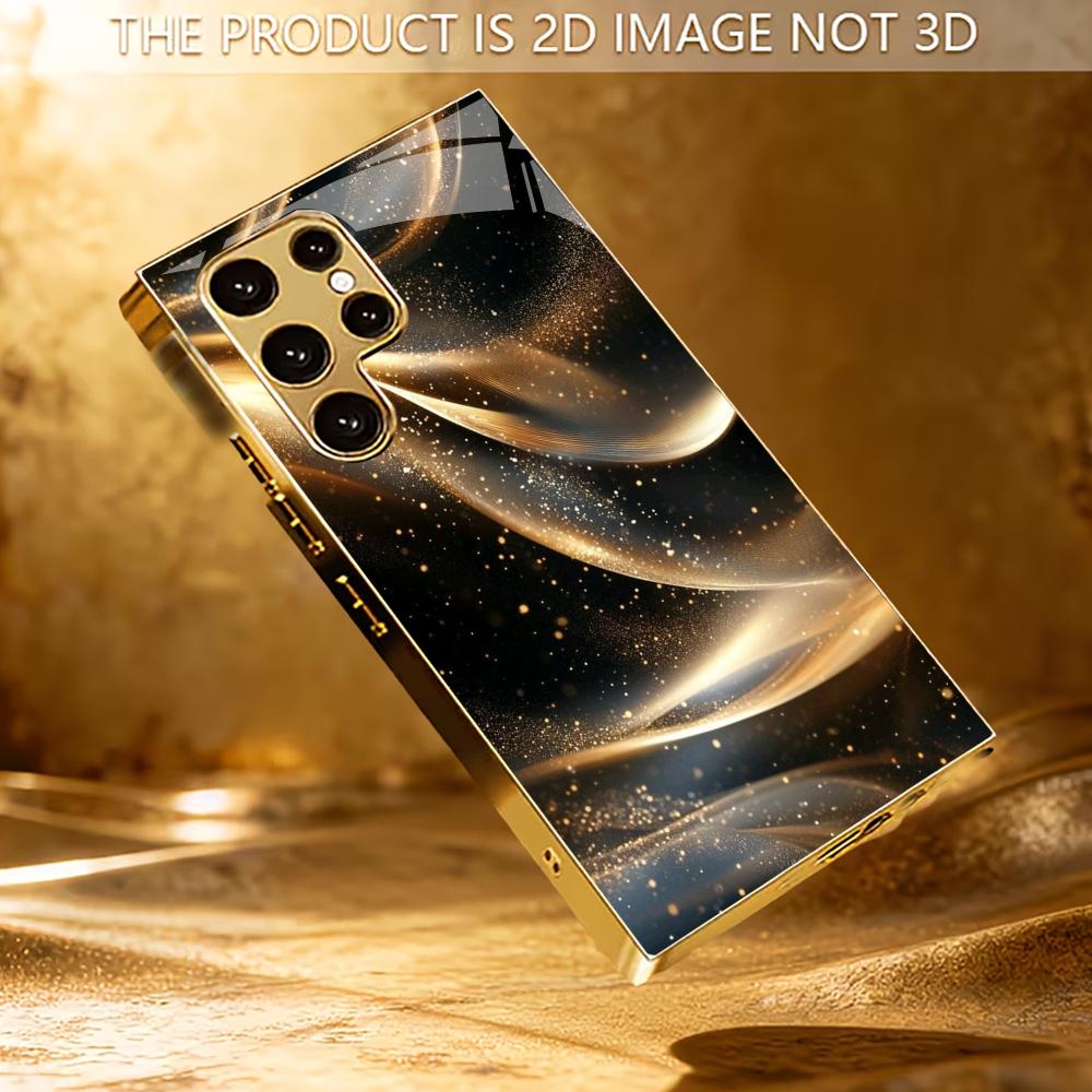 Housse de protection texturée Haut de gamme Placage Électrolytique Verre Coque de téléphone pour Samsung Galaxy S26 S25 S24 S23 S22 S21 FE, Ultra, Plus