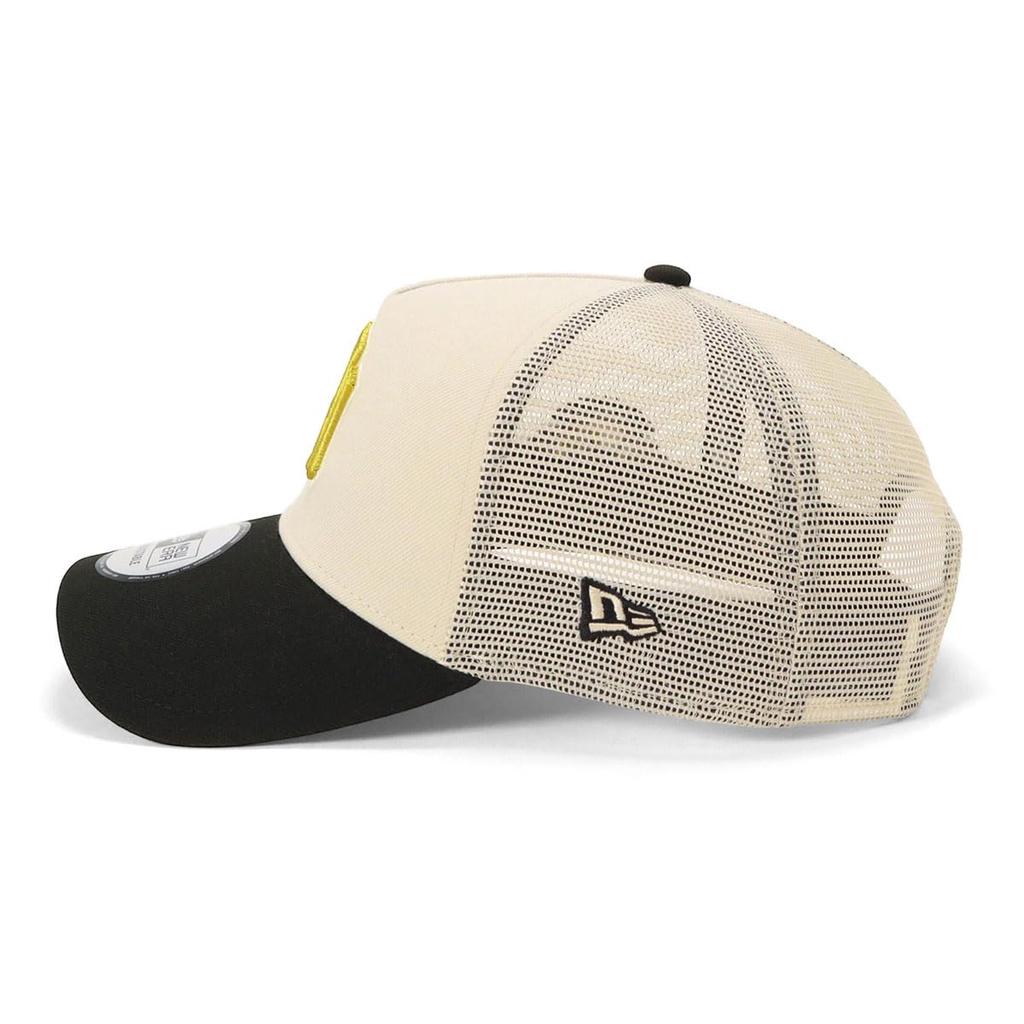 New Era 9FORTY AFrame Trucker Mesh Cap 15171229 NER35C4666 NY White New Era Mesh Cap 9FORTYAFRAME MLB ONSPOTZ Special Edition SIDE PATCH 2Tone UNDER
