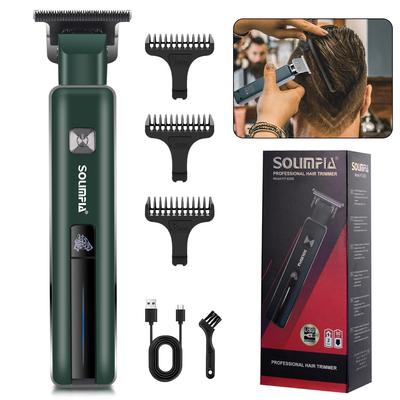 SOLIMPIA T Tagliacapelli con Cavo Tagliabarba Ricaricabile Tagliacapelli Cordless per Uso Domestico
