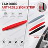 14CM Car Door Anti-Collision Sticker Shock Absorbing Anti-Scratch Guard Strip Waterproof Easy Installation Auto Accessory Interior Mirrors 6