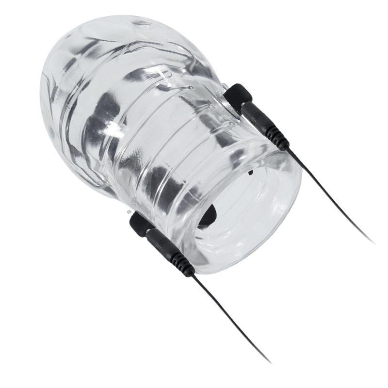 Men's Remote Control Desensitizing Electric Shock Trainer for Endurance and Self-Pleasure