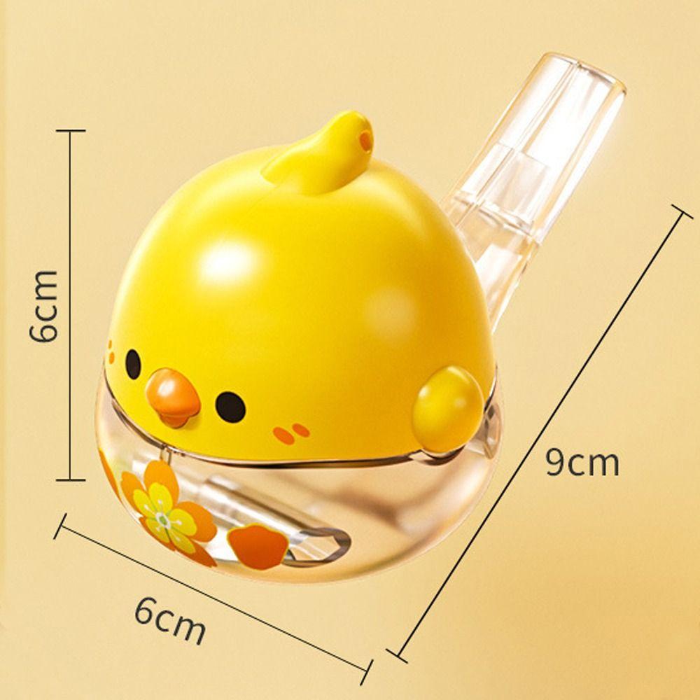 Transparent Whistle Mouth Muscle Training Music Instrument Cute Water Bird Whistle Children Toy