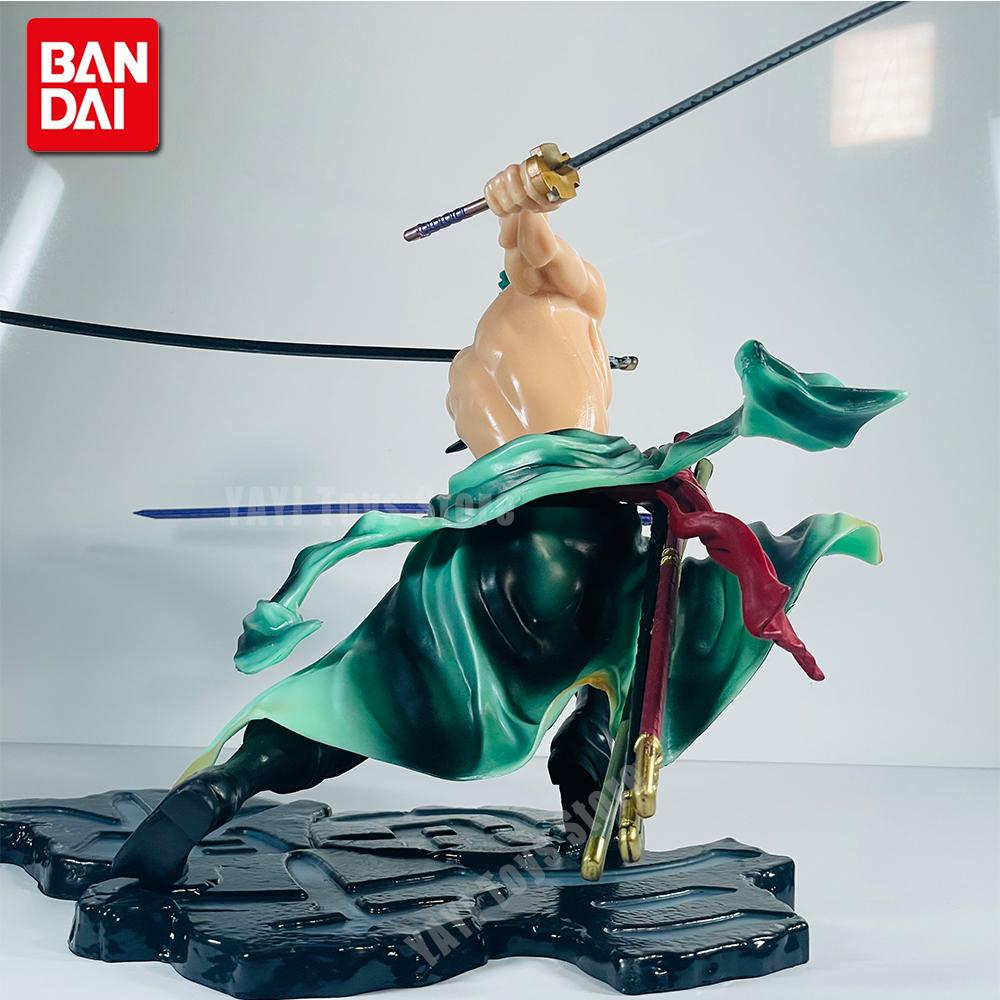 One Piece 10cm Anime Figure GK Roronoa Zoro Three-blade Sa-maximum Manga Anime Statue Action Figure Collection Model Kid Toy