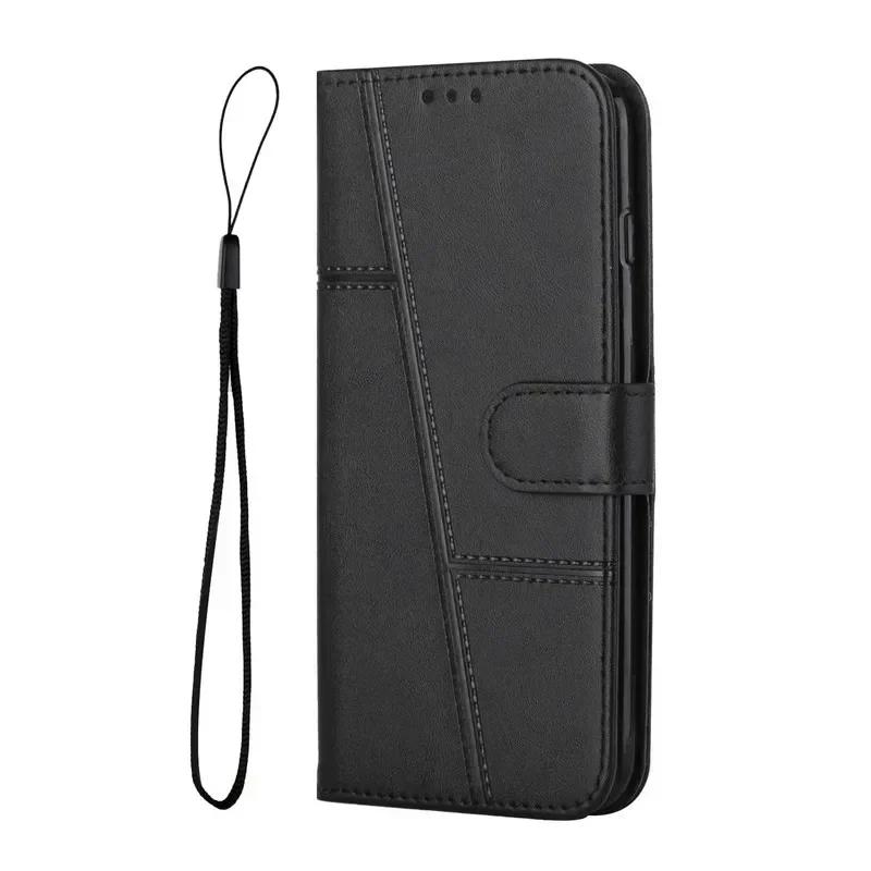 Skórzane Etui Flip Reno12F na Dla OPPO Reno12 FS Reno 12F 11 11F 10 Pro 8T 8 7 Lite 5 Z 5G Magnetyczne Etui Etui Portfel Pokrowiec na Telefon