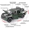 1/24 Toy Trucks for Boys Toyota Tundra Diecast Metal Model Toy Pickup Truck Pull Back Car Model with Light and Sound Toy Trucks for Boys Age 4-7