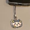Anime Figure Keychain Mobile Phone Pendant Couple Lanyard Pendant Keychains Cell Accessories Bag Pendant Gifts