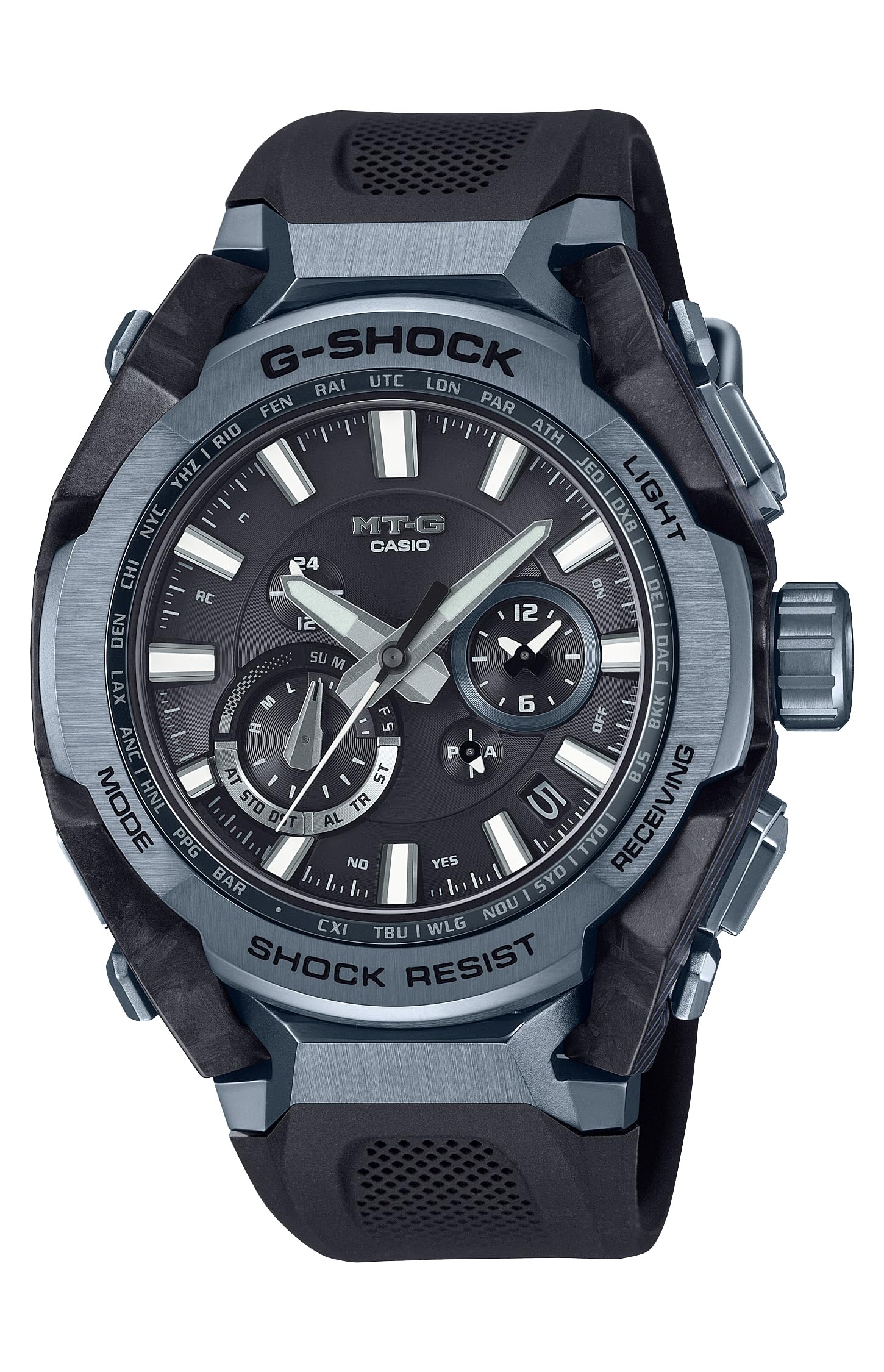 

Watch in Bluetooth Radio Solar Sapphire Glass Black [Casio] G-Shock [Made Japan] MT-G MTG-B4000B-1A2JF Men s