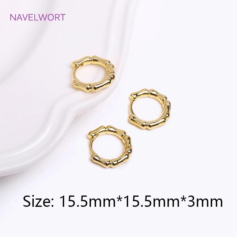 

Trendy Brass Inlaid Zircon Twist Round Earring Geometric Huggies Earrings Hoop Earring,Fashion Jewelry Party Gifts For Women 2 pieces