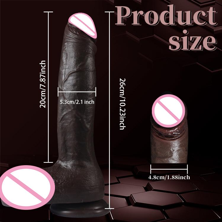 Super Long Skin Dildo Penis Silicone Realistic Sex Toys For Women Masturbator Oversized Penetration Anal Plug Strapon Cock Adult