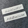 3D Premium Chrome LUXURY PREMIUM Edition Emblem car Fender trunk Rear Decal Badge Sticker For F10 G30 E46 E39 E36 E90 F30 F20