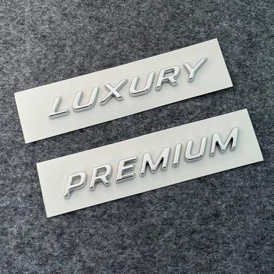 3D Premium Chrome LUXURY PREMIUM Edition Emblem Car Fender Trunk Rear Decal Badge Sticker For F10 G30 E46 E39 E36 E90 F30 F20