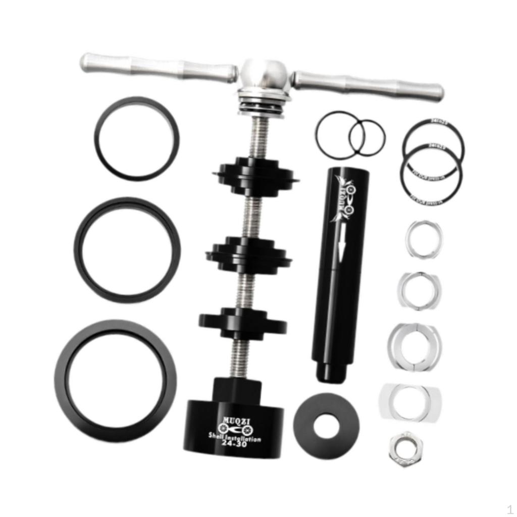 Bicycle Bottom Bracket Assembly, Disassembly Tool, Remover for Mountain Bikes