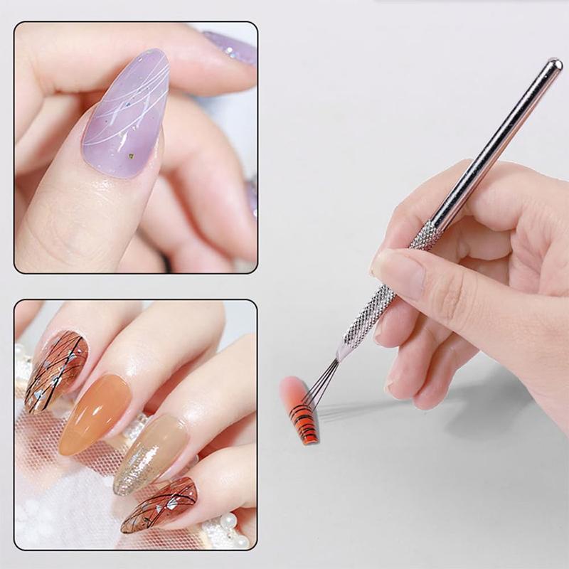 7 Pin Feather Wire Texture Ceramics Tools Polymer Clay Sculpting Modeling Tool Diy Pottery Brush Pottery Tools Cake Accessories