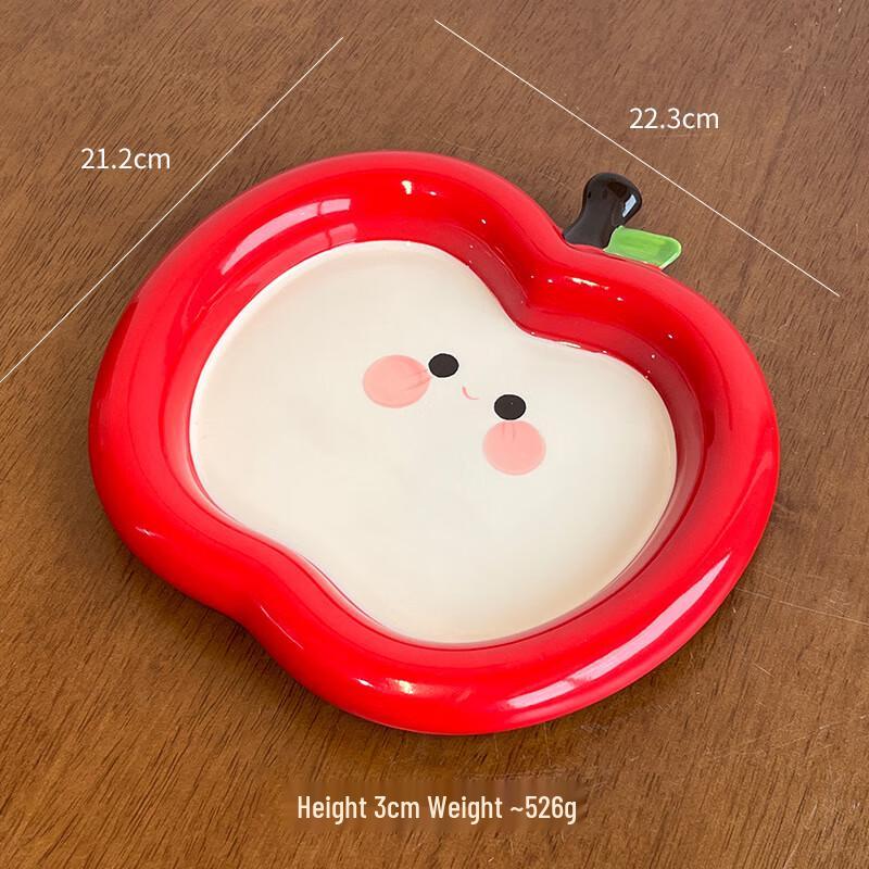 ZISIZ Apple Underglaze Ceramic Tableware Set