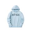 Anta Lifestyle Series Lettered Hooded Pullover Sweatshirt Women Sweatshirt Crab-Shell-Blue 162348709-2