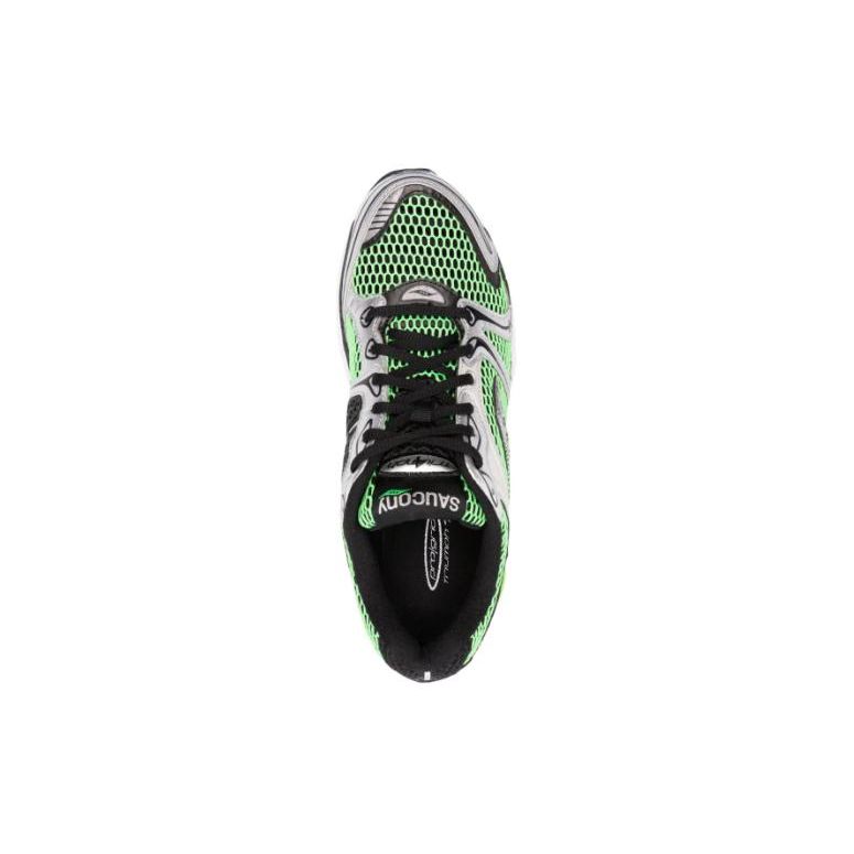 SAUCONY ProGrid Triumph 4 Grün Silber Unisex Sneaker S70704-9