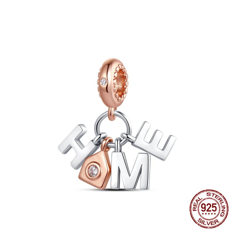 100% Genuine 925 Sterling Silver Ocean Collection Seashell Turtle and Heels Charm Beaded for Original  Bracelet Bracelet