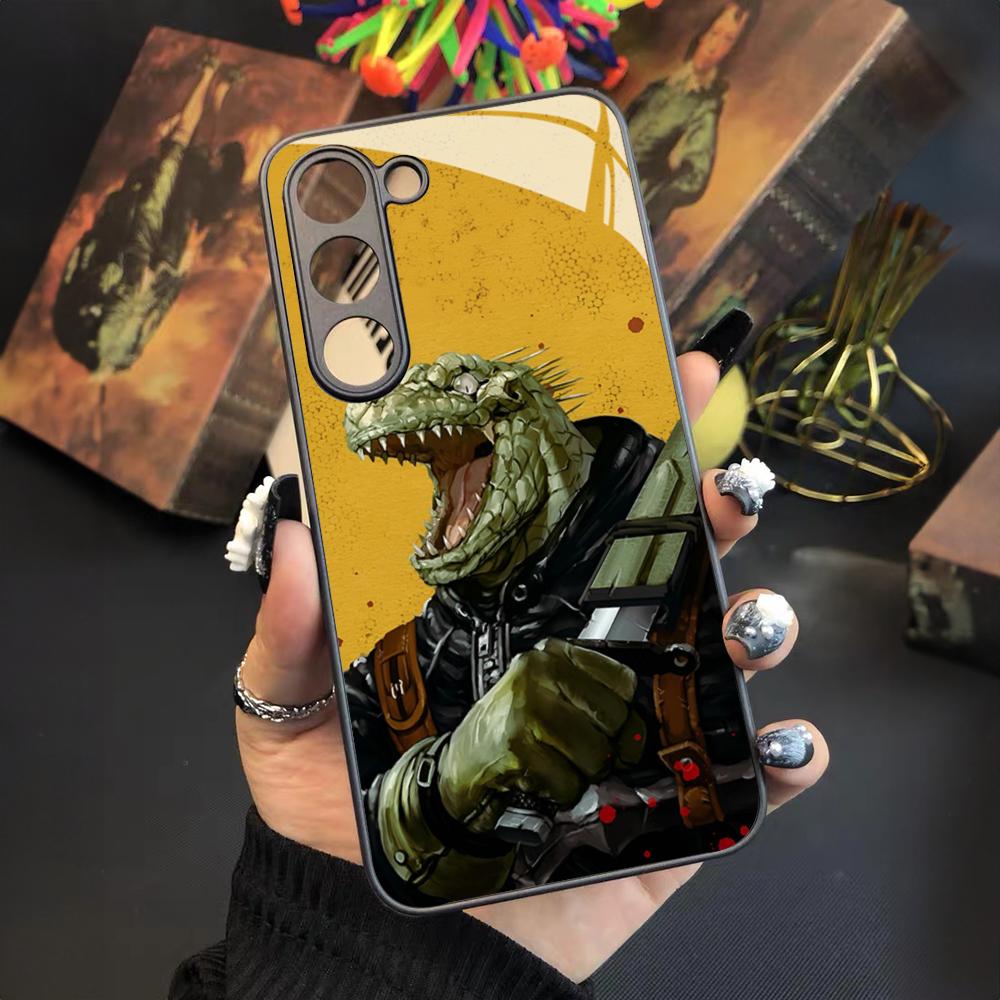 D-Dorohedoro Game Phone Case for Samsung Galaxy S24 S23 S22 S21 S20 A24 A34 A54 A53 Note20 M54 Fe Ultra Plus Glass