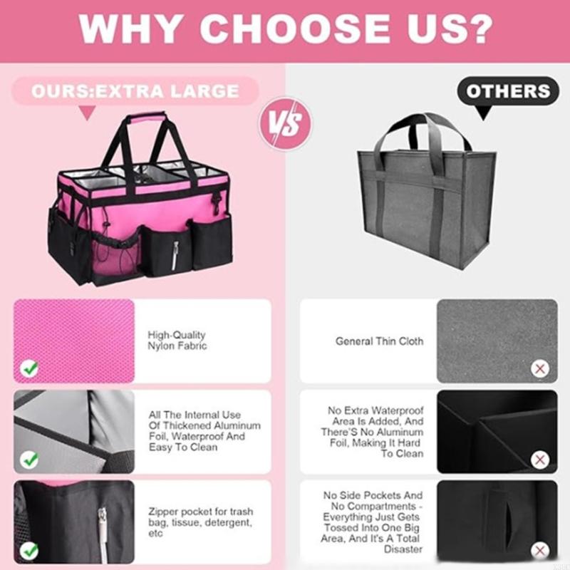 

High Capacity Cleaning Product Organiser Waterproof Base Convenient Transport Handles X3UC China Mainland