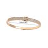 Exquisite Three-Row Rhinestone Bracelet: Light Luxury Minimalist Jewelry for Women