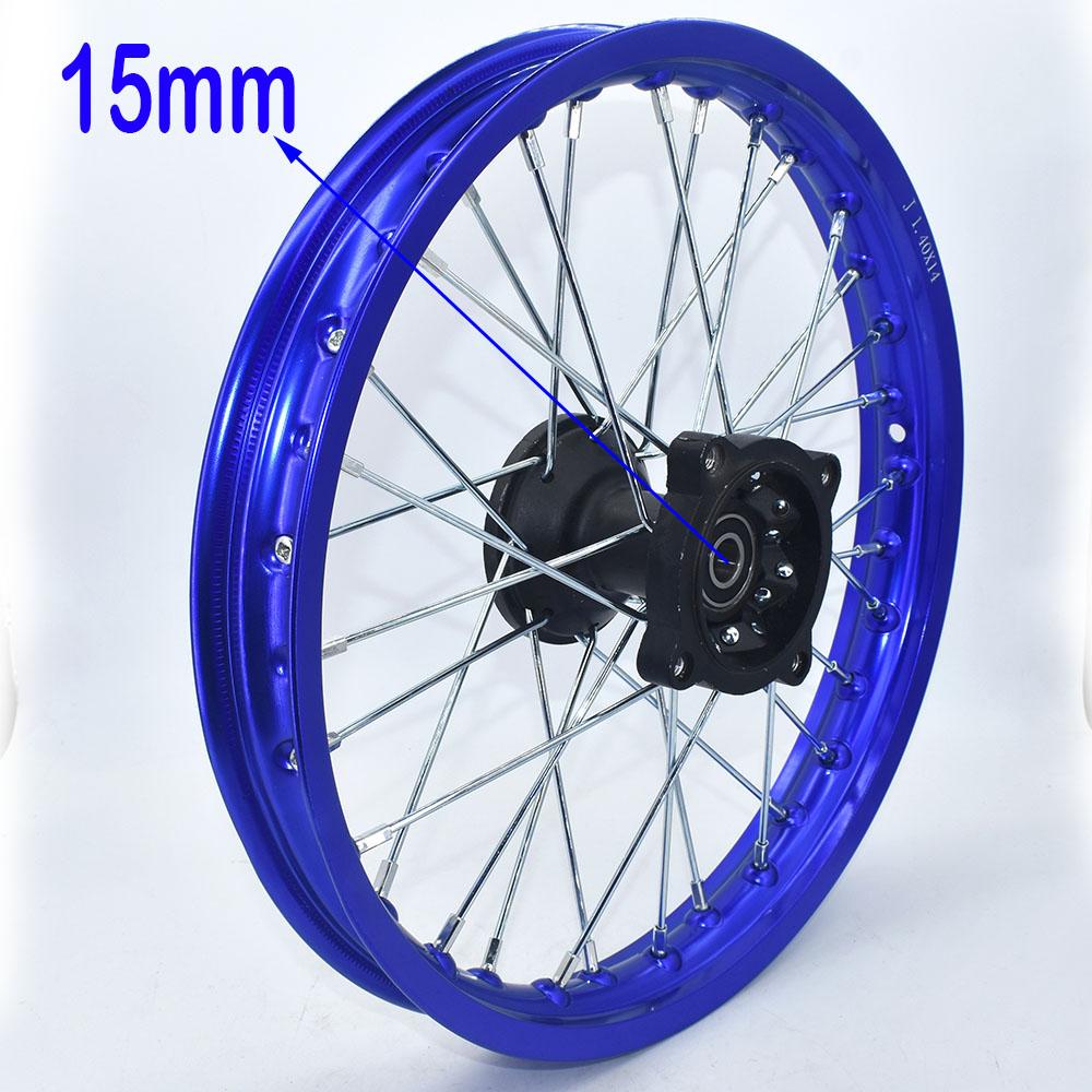 Dirt Bike Racing 1.40 - 14" 14Inch Alloy Front Wheel Rim with 32 Holes Fit 60/100-14 Tyre For KAYO BSE Apollo Dirt Bike