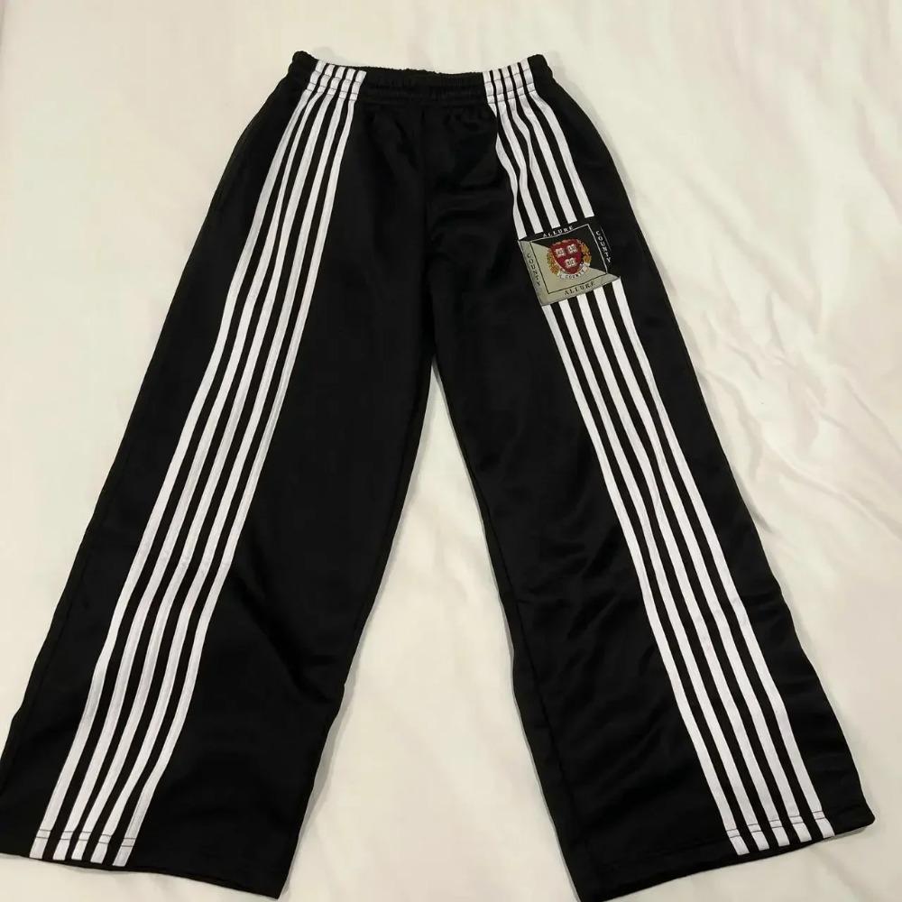 ZYLLO New Street Fashion Brand Clothing Women Sweatpants Fashion Ins Harajuku Casual Straight Pants Classic Simple Loose Jogging Pants