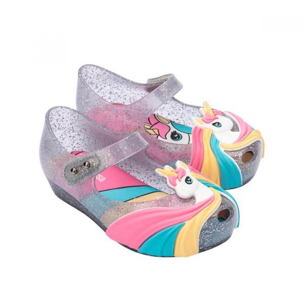 Mini Melissa Biqueira Ultra Girl Uni Bebê Sapatos de Gelatina Mskcg2tsuu11