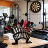 3D Printed Dart Holder Stand for Desk Shelf Tabletop Dart Display Rack Holds 27 Fully Assembled Steel or Soft Tip Dart for Game Room Bar Office