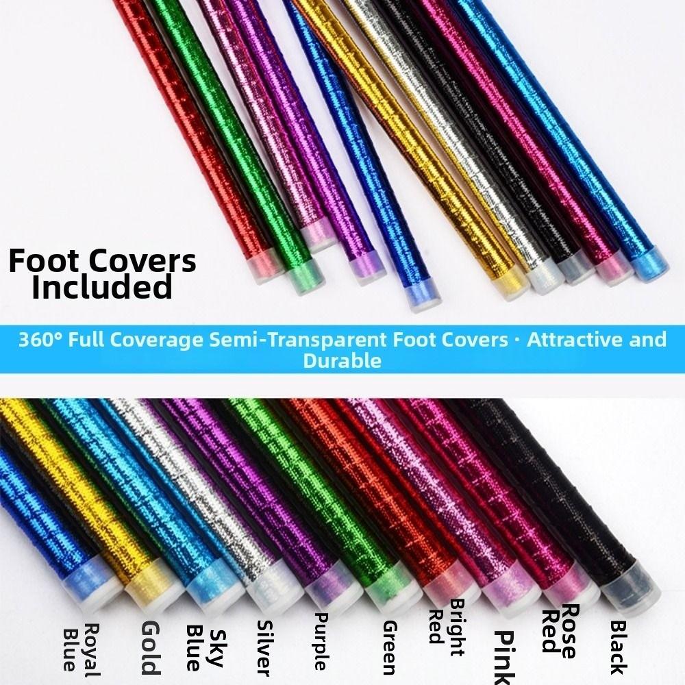 60cm Adult Children's Laser Dance Cane Out Dancing Hand Cane Stick for Dance Accessories