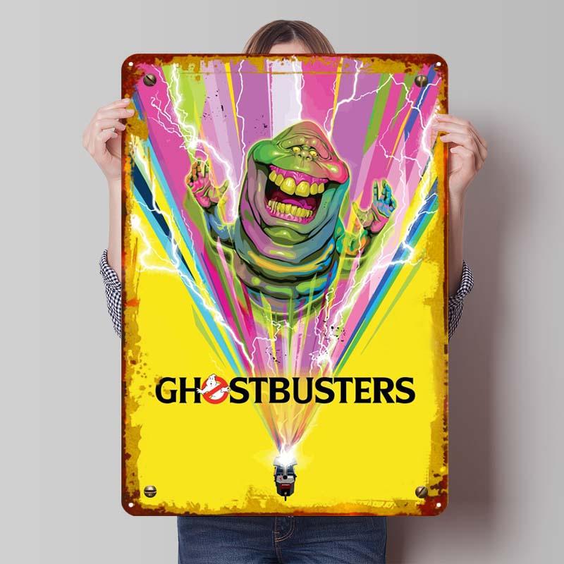 Classic Movie Metal Poster Wall Art Mural Custom Vintage Metal Tin Signs for Wall Art Decoration Man Cave Room Wall Sign Deco