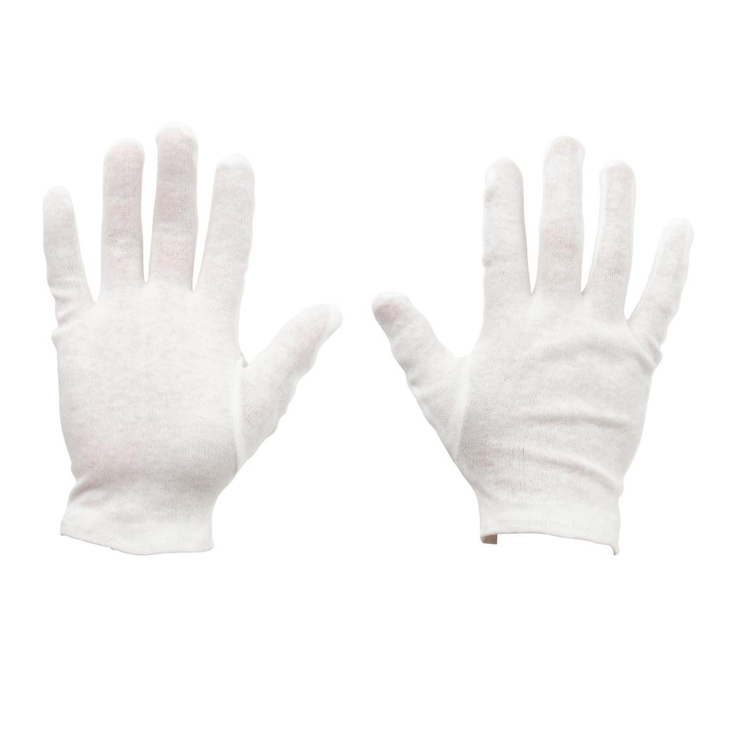 Basic Standard Cotton Gloves 24 Pairs LL Size Men's White