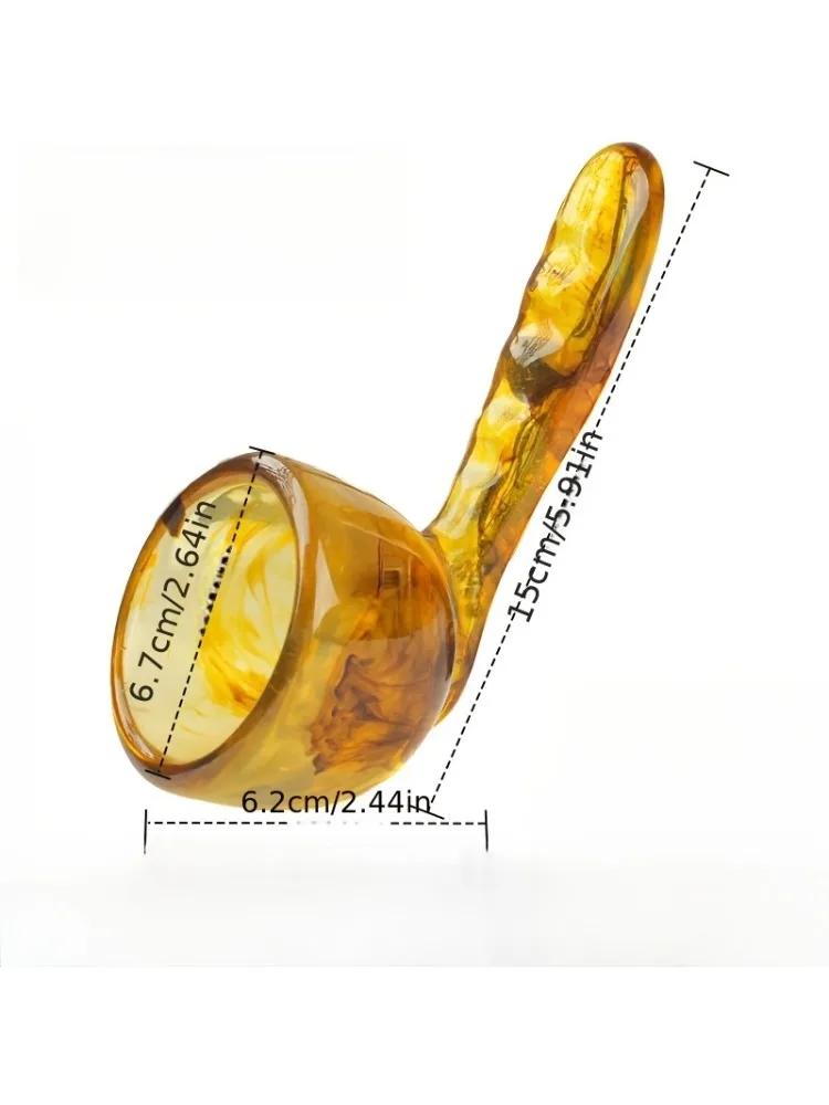 Resin Body Gua Sha Massage Tool Back Manual Gua Sha Bowl Meridian Dredging Massage Stick Guasha Cup Body Care Massage Tools