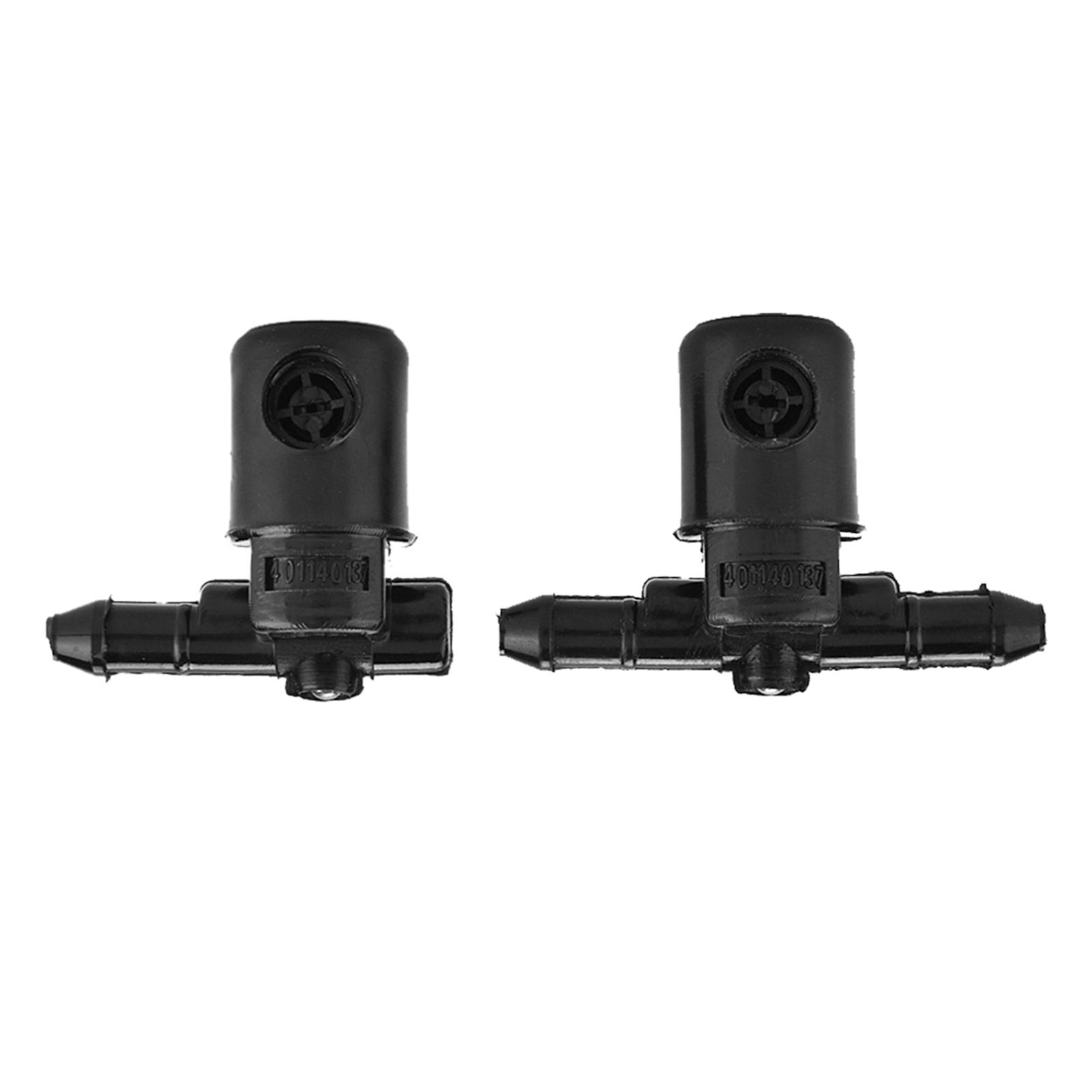

2Pcs Car Windshield Wiper Wash Nozzles Windscreen Wiper Washers Nozzles for Buick Opel 12782509