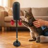 Saugnapf Katze Boxspielzeug Kratztrainer Interaktives Katzenspielzeug Katzenboxspiel Kätzchen Necken
