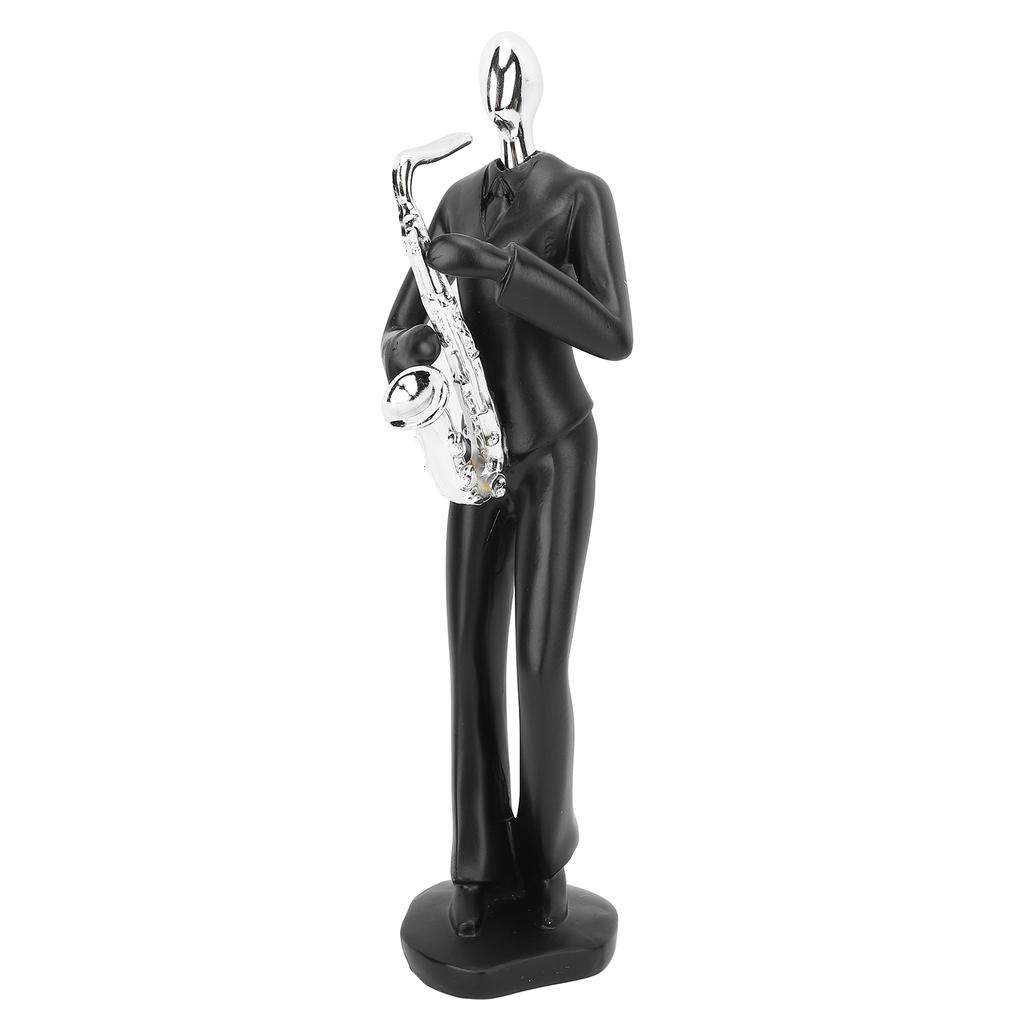 Harz Musiker Figuren Abstrakte Sportler Figuren Dekorative Skulptur Ornament für Desktop