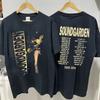Soundgarden 2014 Tour Cotton Black Unisex Tshirt