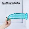 Transparent Crystal Dildo Mineral Water Bottle Shaped - Extra Large Unisex Anal Plug Dilator, Adult Sex Toy