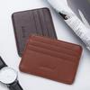 Minimalist Wallet Business Bank Credit ID Card Holder for Men Women Purse Ultra Thin Mini Money Case PU Leather Card Cover Pouch