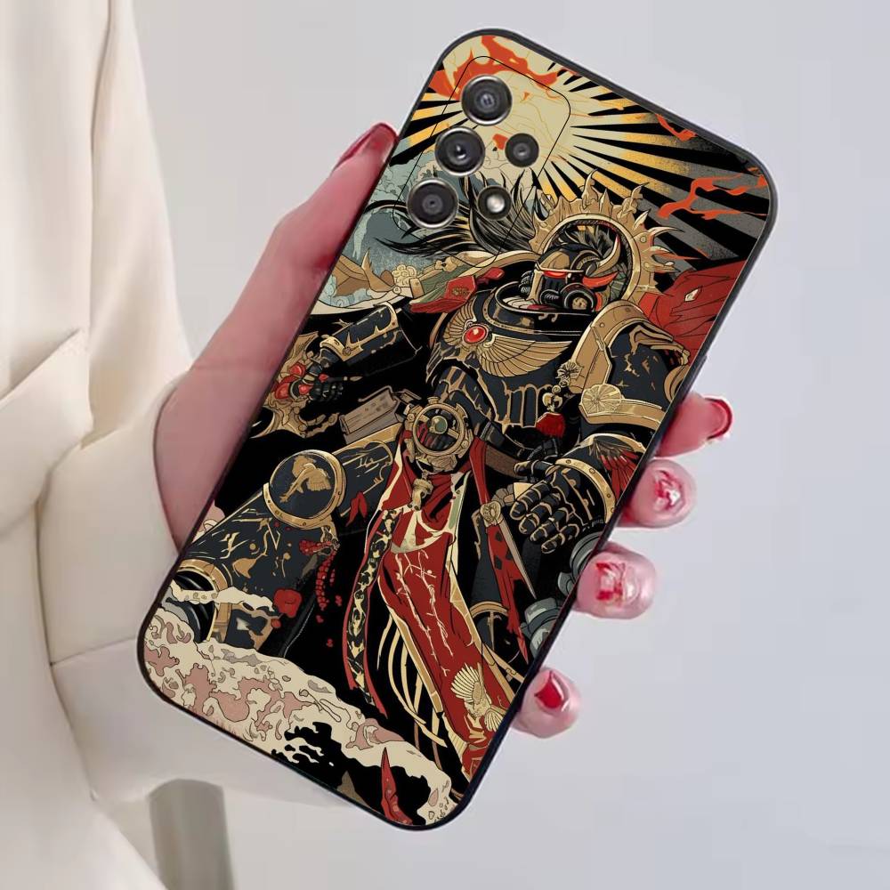 Custodia GamePhone W-Warhammer 40k Per Samsung S25,S24,S21,S22,S23,S30,Ultra,S20,Plus,Fe,Lite,Note,10,Copertina Nera