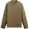 Comfortable Letter Print Loose Long Sleeve Sweatshirt Men Sweatshirt Green 4442355-514