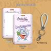 Cartoon Campus ID Holder with Lanyard for Students: Access Card, Meal Card, Bus/Subway Badge