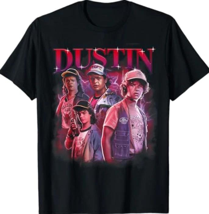 Stranger Things Dustin Heartthrob Officially Licensed T-Shirt S