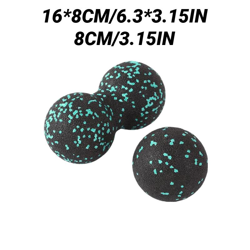 High Density Yoga Peanut Balls for Body Massage Muscle Relaxation Fitness Exercise Pain Relief Foam Fascia Ball Suit