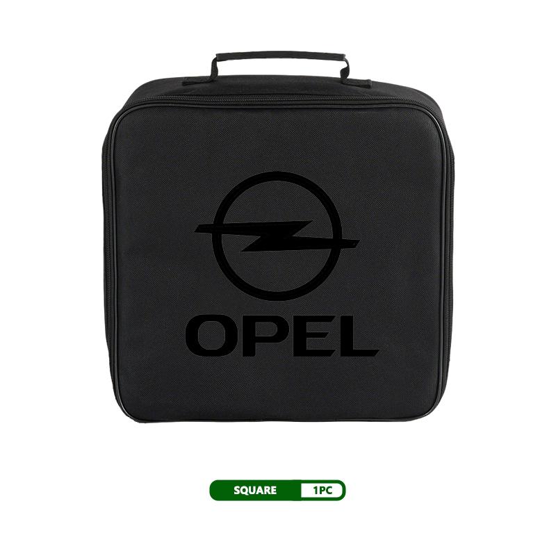 For Opel EV Car Charging Cable Storage Bag Waterproof Rechargeable Gun Organizer ADAM ASTRA J K CORSA E INSIGNIA MOKKA VIVA