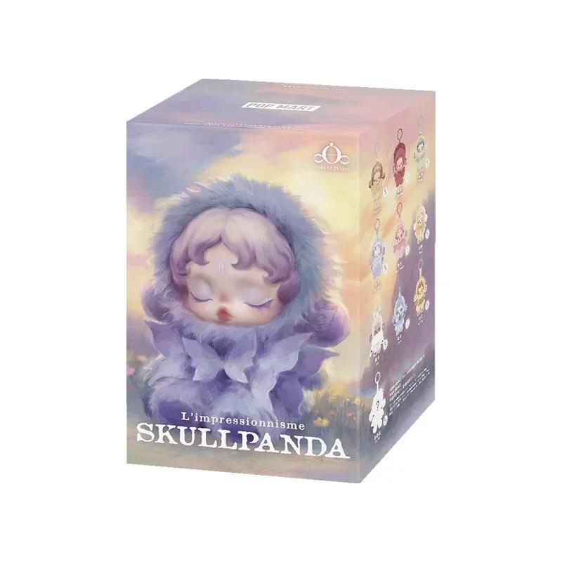 POP MART SKULLPANDA L'impressionnisme Series Blind Box Mystery Box Guess Bag Toys Doll Cute Anime Figure Desktop Ornaments