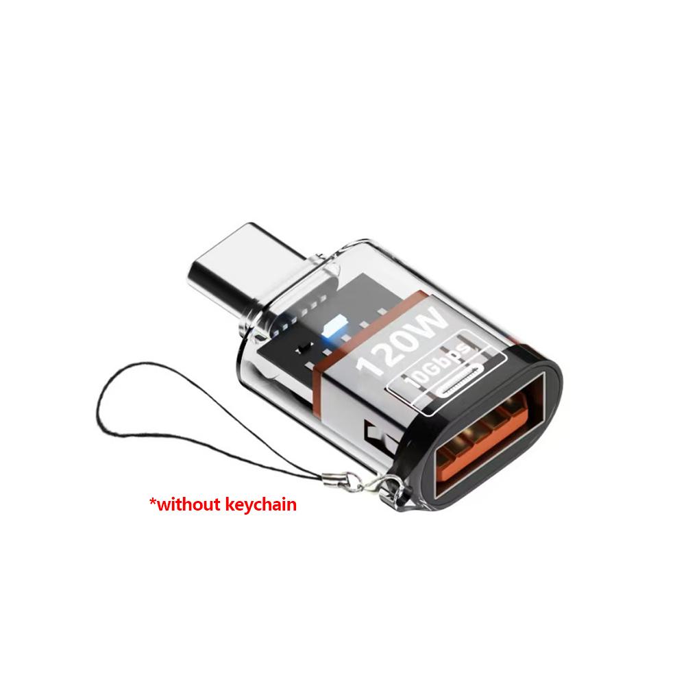 

120W Fast Charging USB 3.2 to Type C Adapter OTG 10GB High Speed Data Audio Transfer For PC Tablet Xiaomi Huawei USB C Converter