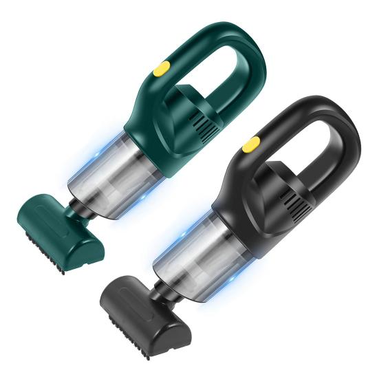Wireless Vacuum Cleaner with 3 Suction Heads Strong Suction Compact Portable Handheld Car Vacuum Cleaner Dust Remover